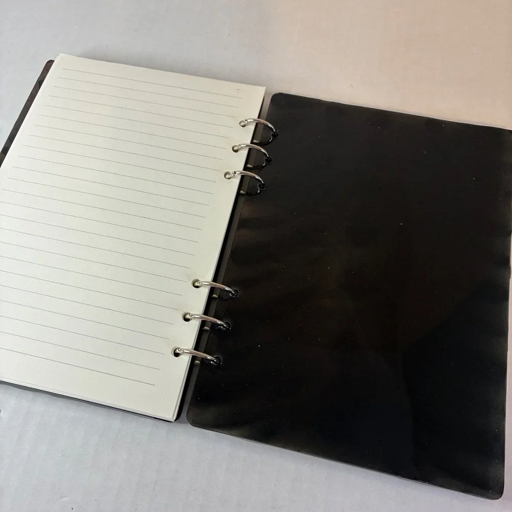 Dragon Eye Journal 3D Sculpted Resin A5 Refill 6 Ring Binder Green Purple New